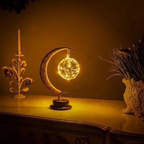 3D LED MOON NIGHT LAMP- CHOOSE YOUR COLOR