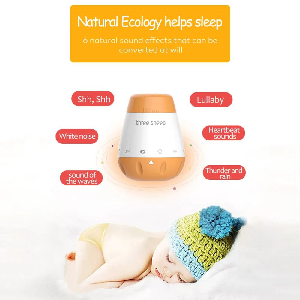 THREE SHEEP BABY HUSHER WHITE NOISE MACHINE