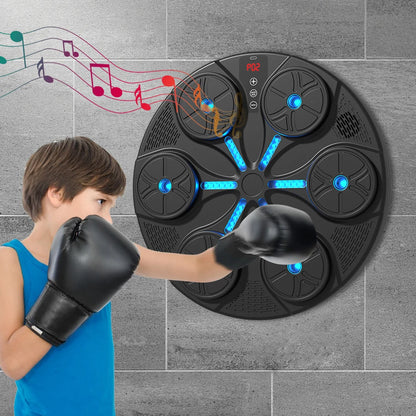 Bluetooth Music Boxing Machine With Gloves For Home Gym