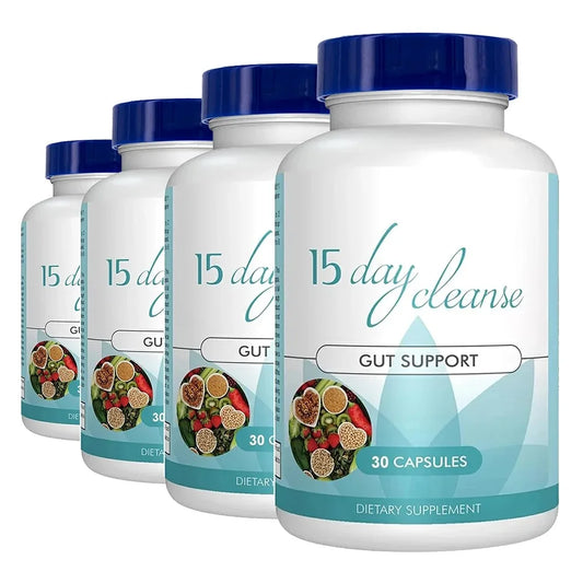 15 Day Cleanse Detox Gut & Colon Support Capsules