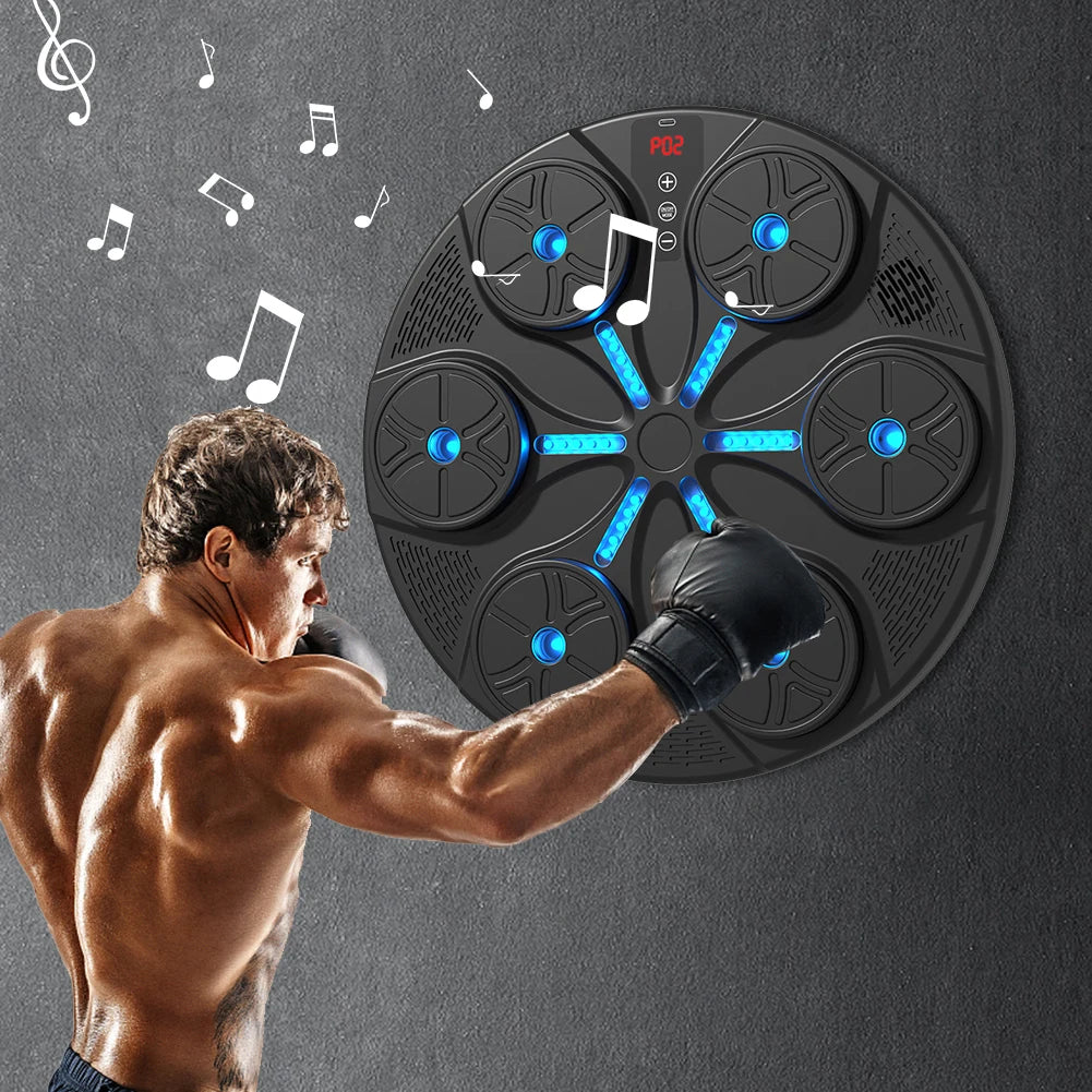 Bluetooth Music Boxing Machine With Gloves For Home Gym